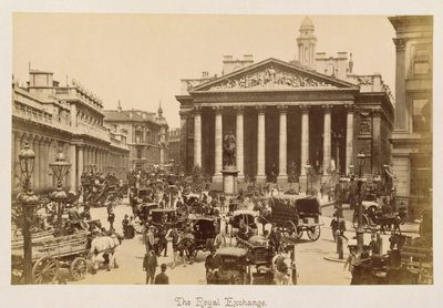The Royal Exchange (sepia foto) af English Photographer